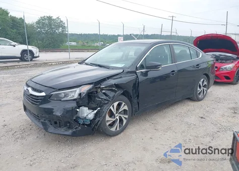 2021 Subaru Legacy Premium из США, поврежденный, VIN 4S3BWAD69M3019324